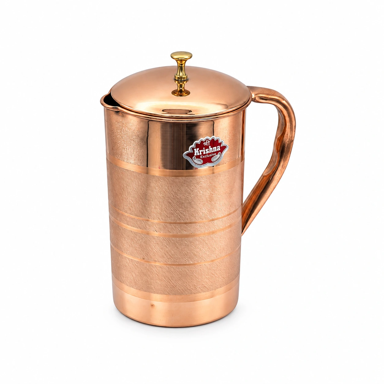 Shri Krishna - Copper Plain Jug | 1 Each