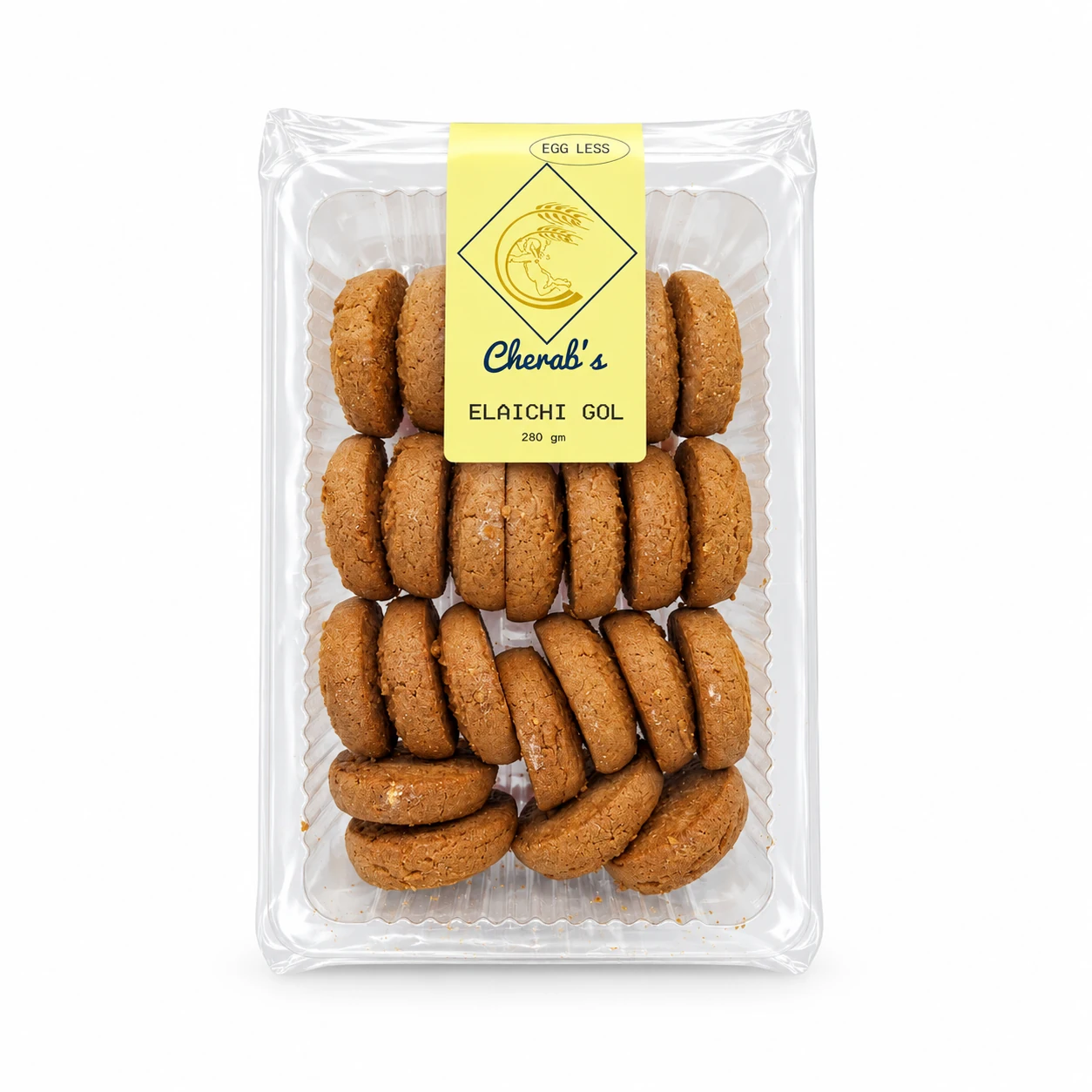 Cherabs - Elaichi Gol Cookies | 280g