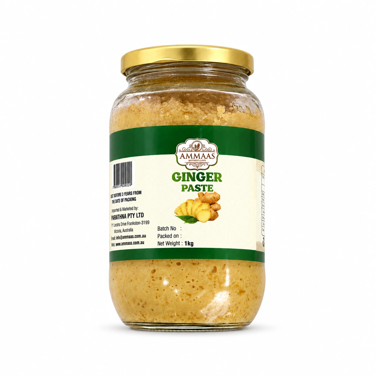 Ammaas - Ginger Paste | 1kg