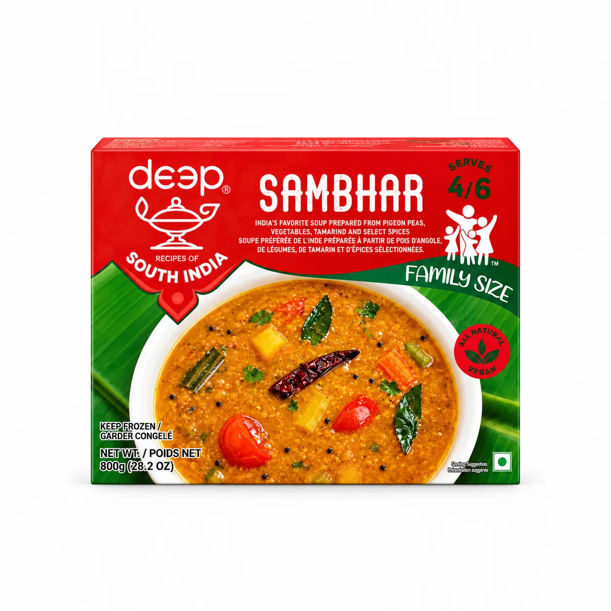 Deep - Sambar Frozen | 800g
