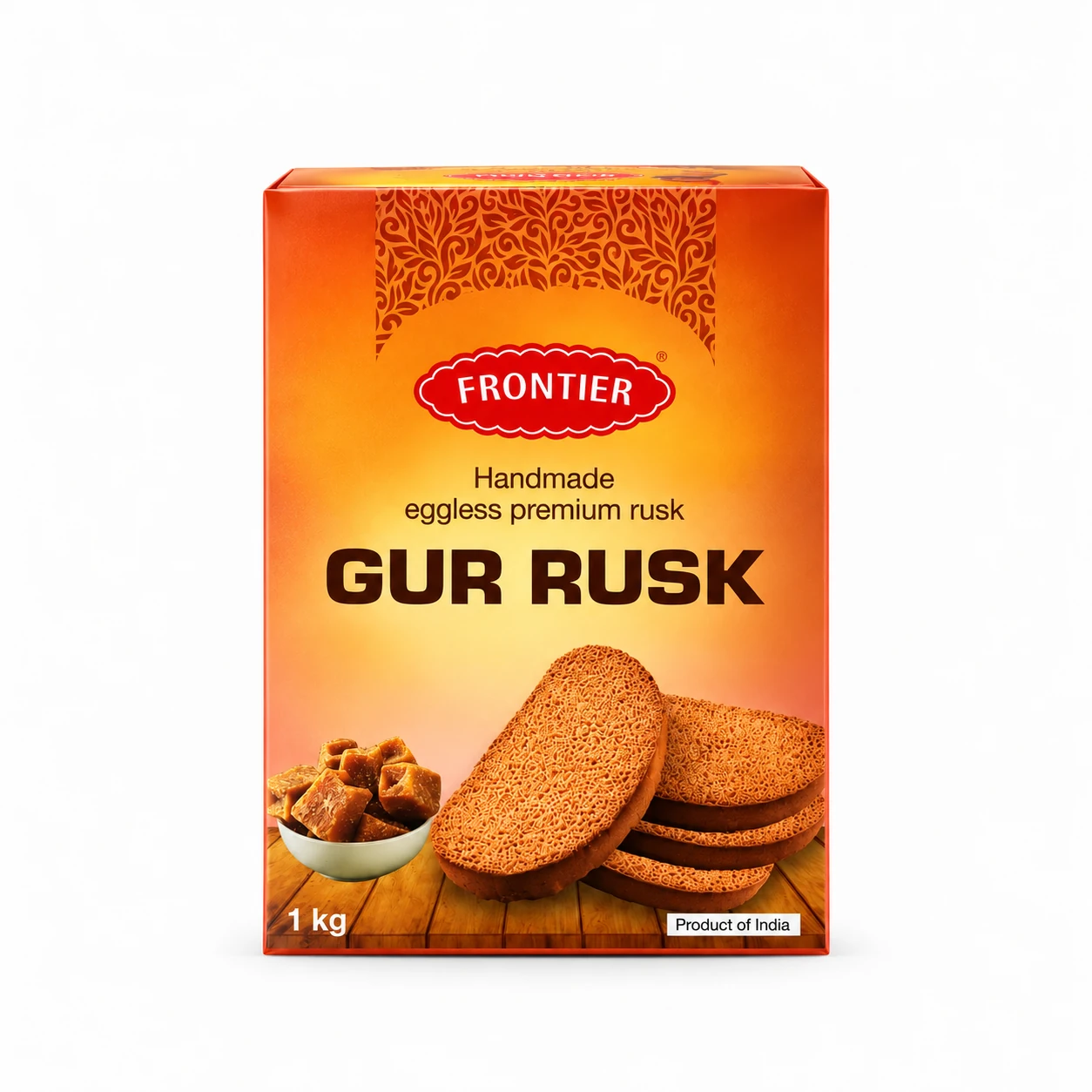 Frontier - Gur Rusk Eggless | 1kg