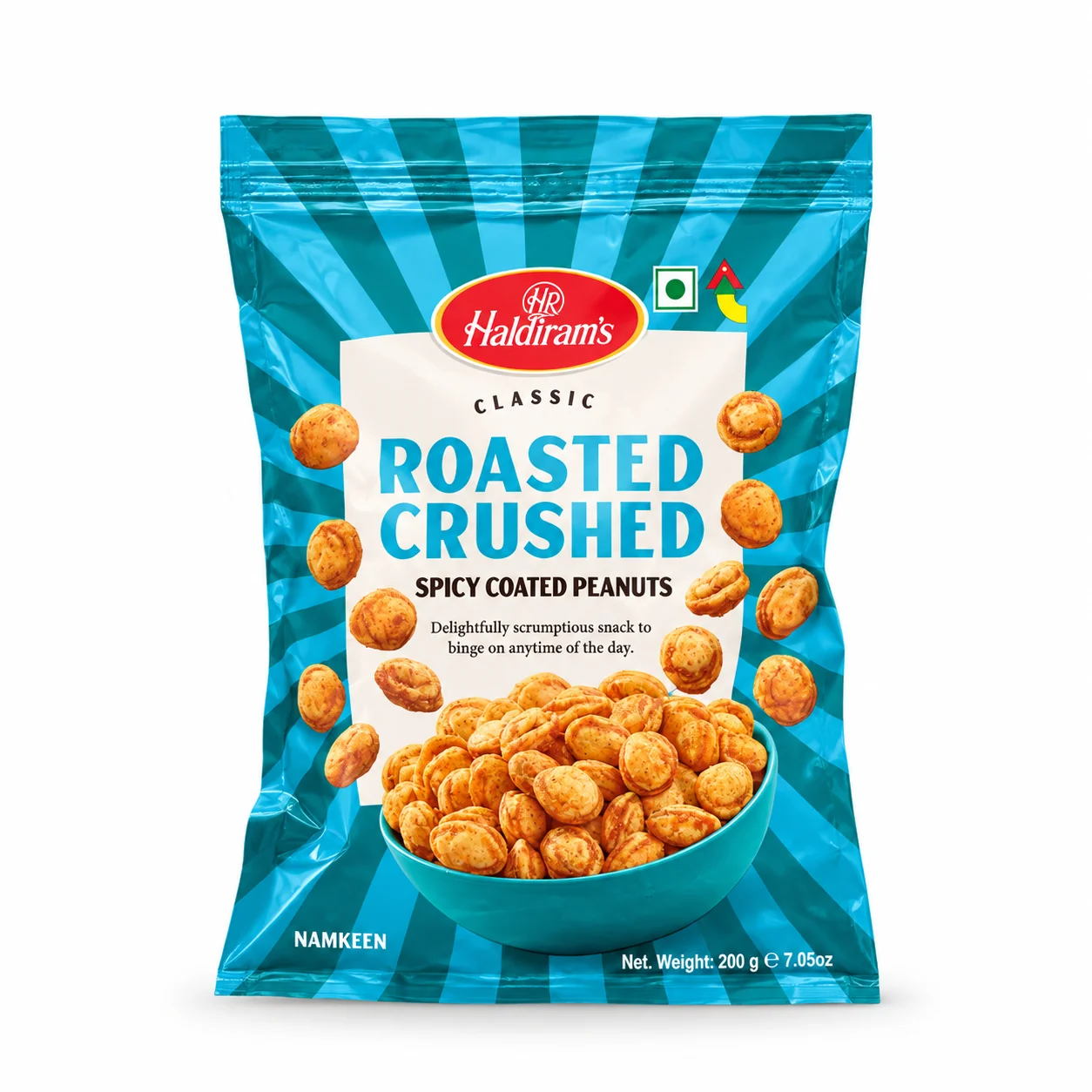 Haldiram's - Roasted Crushed Spicy Coated Peanuts | 200g