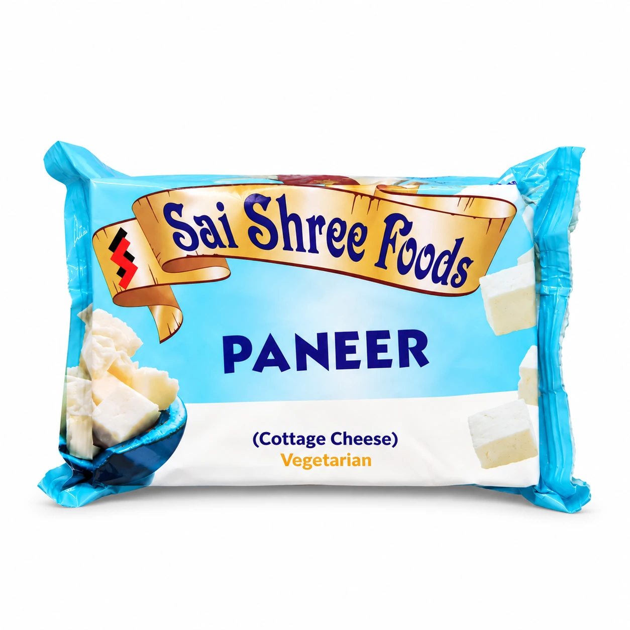 Sai Shree - Paneer Cottage Cheese (500g to 550g) | 1 Each