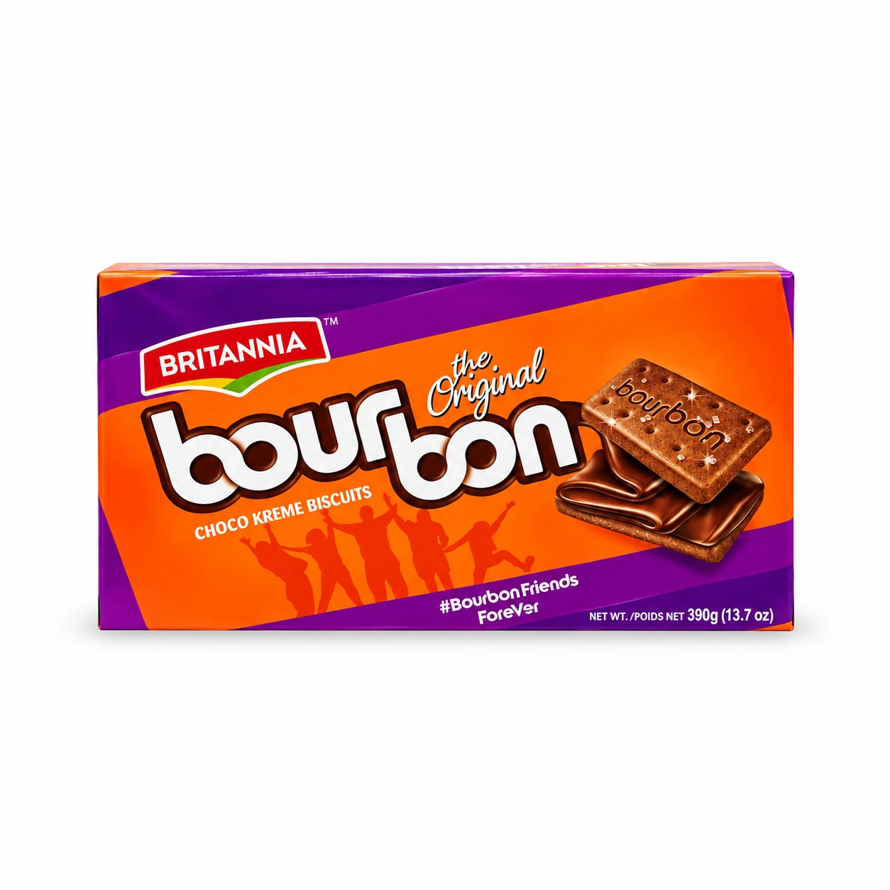 Britannia - Bourbon Chocolate Creme Biscuits | 390g