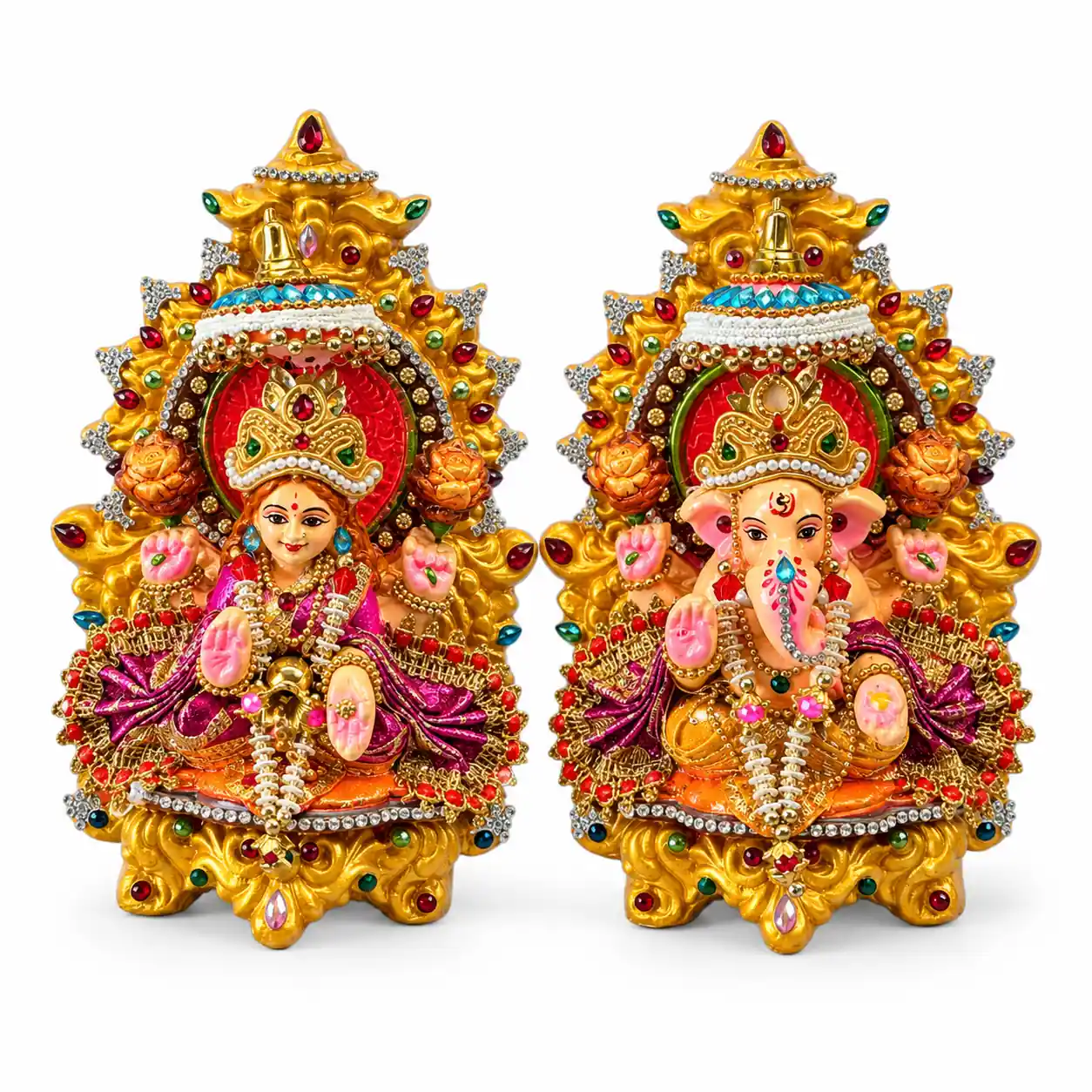 Maira's Kitchen - Lakshmi Ji Ganesh Ji Idol 7.5 Inch | 1 Pack