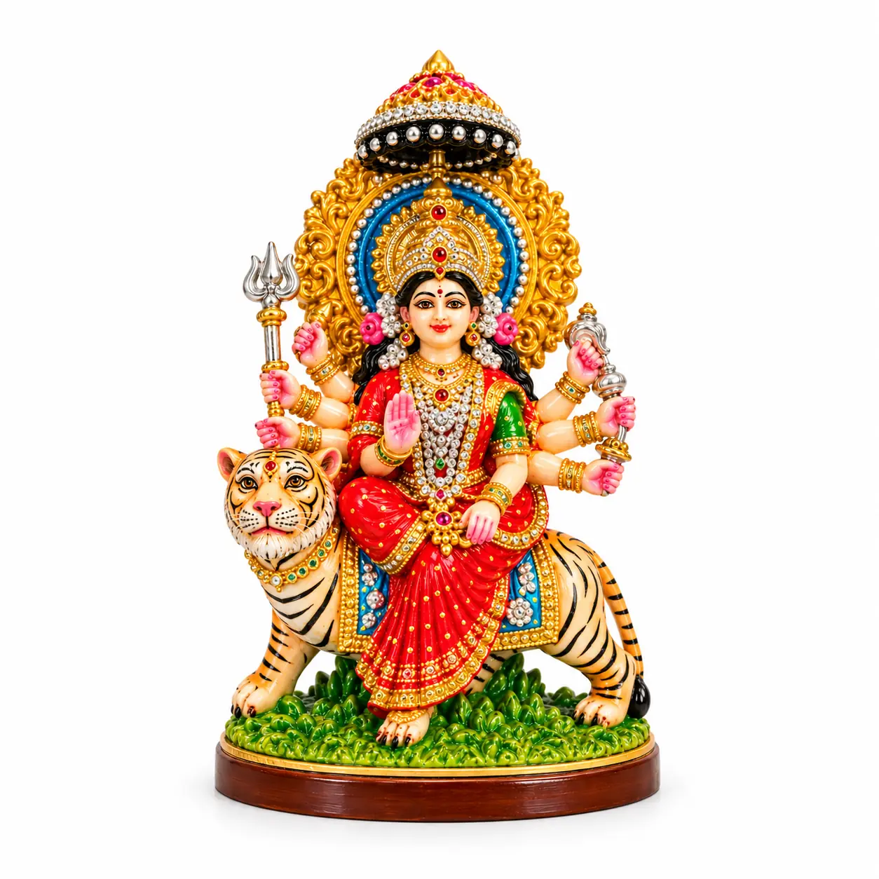 Maira's Kitchen - Maa Durga Murti 20cm x 10cm | 1 Pack