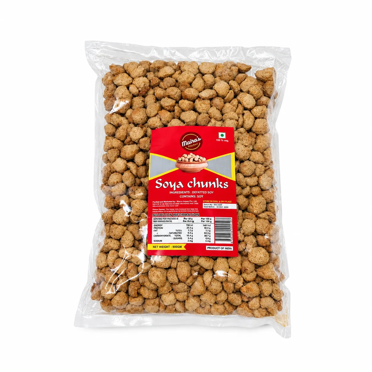 Maira's Kitchen - Soya Chunks | 900g