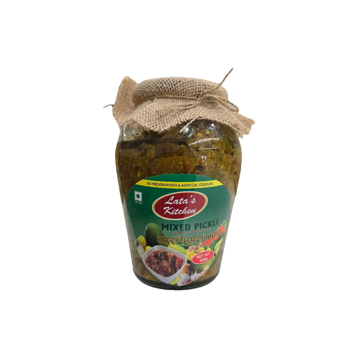 Lata's Kitchen - Mixed Pickle | 908g