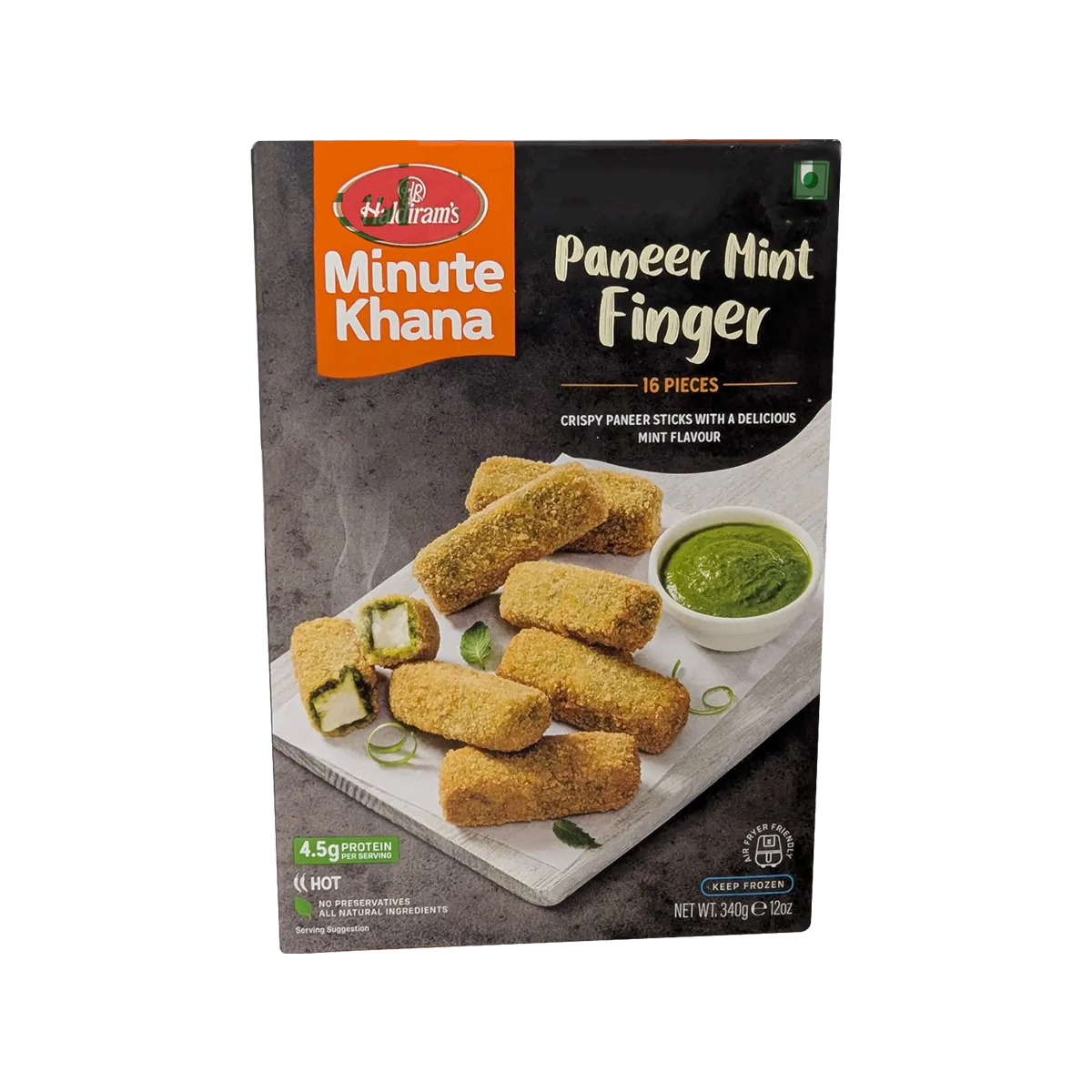Haldiram's - Paneer Mint Fingers 16Pcs | 340g