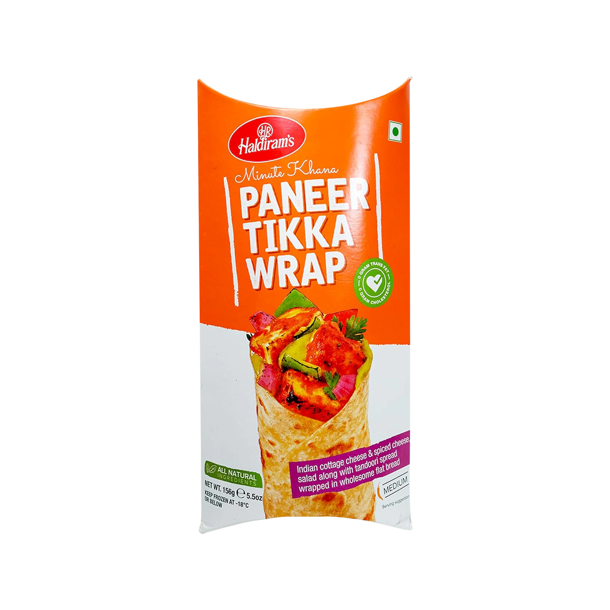 Haldiram's - Paneer Tikka Wrap | 156g