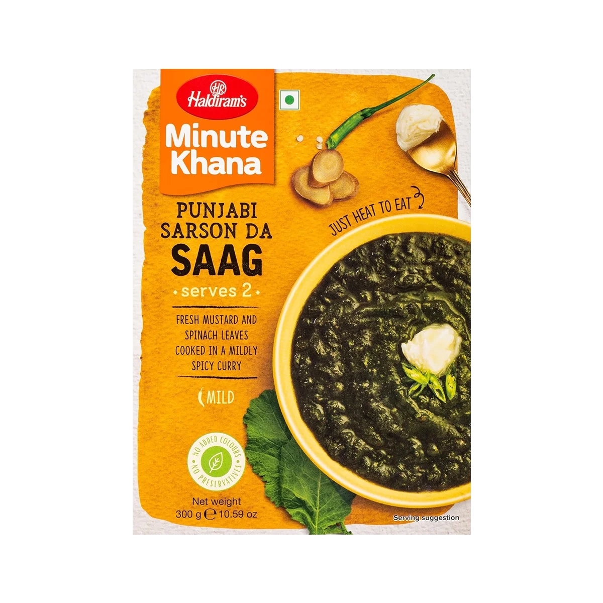 Haldiram's - Sarson Ka Saag (Serves 2) RTE | 300g