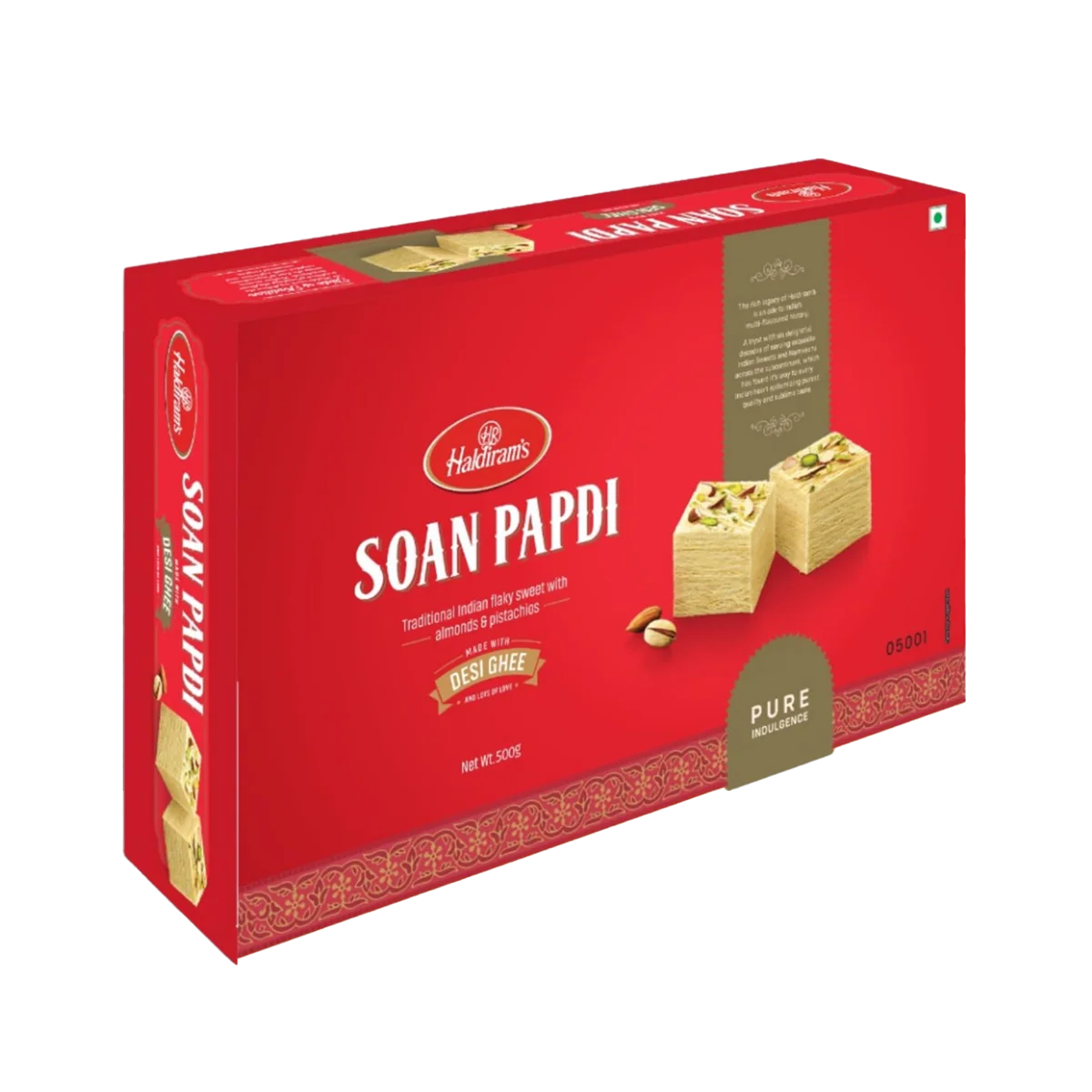 Haldiram's - Soan Papdi Premium Desi Ghee | 500g