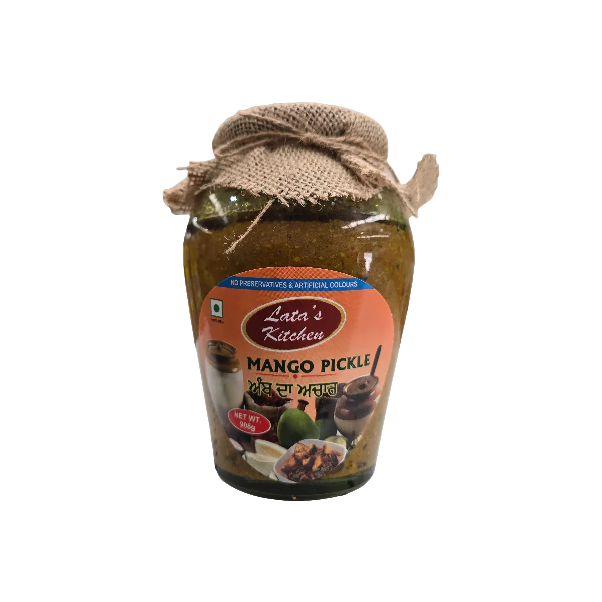 Lata's Kitchen - Mango Pickle | 908g