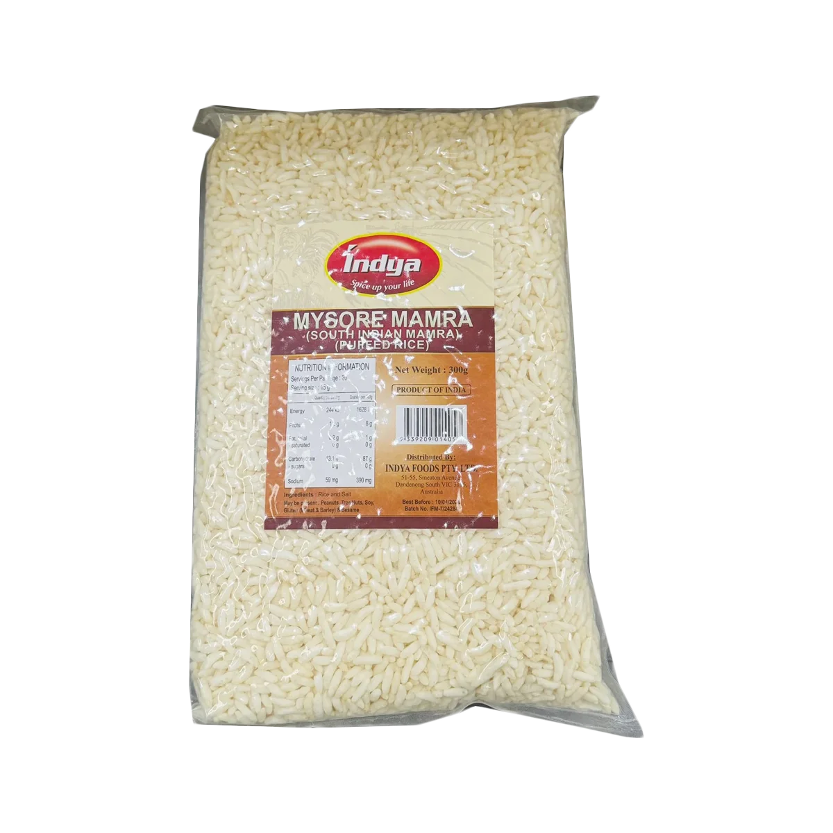 Indya - Mysore Mamra Puffed Rice | 300g