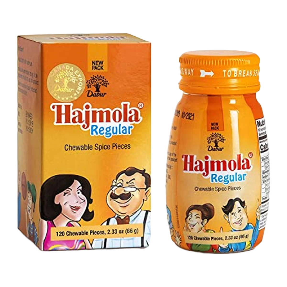 Dabur - Hajmola Regular Tablets | 120 Pack