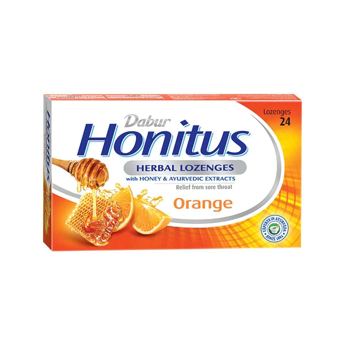 Dabur - Honitus Lozenges Orange | 24 Pack