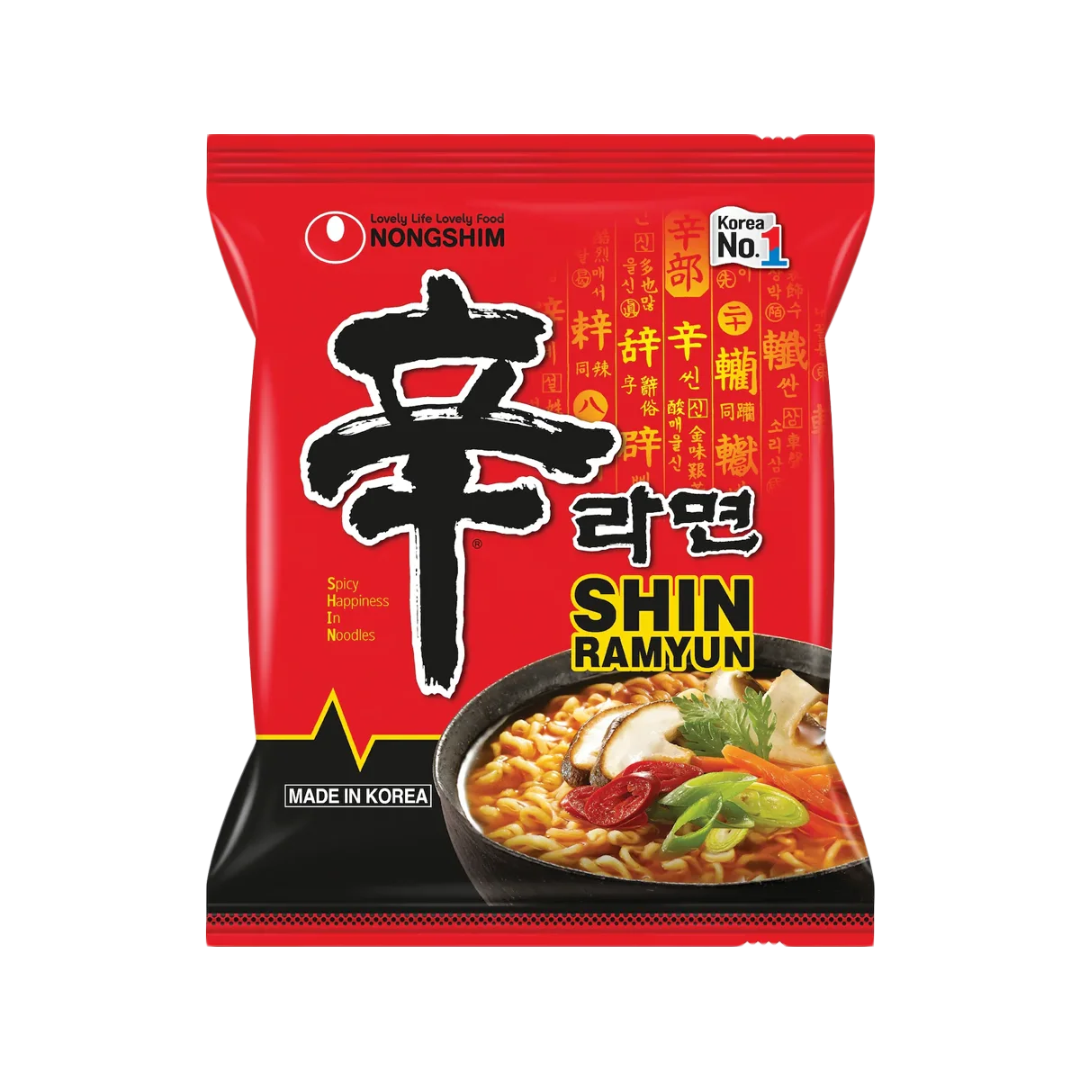 Nongshim - Shin Ramyun Instant Noodle Soup Spicy | 120g