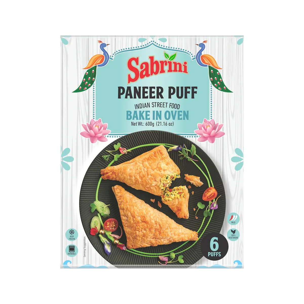 Sabrini - Paneer Puff | 600g