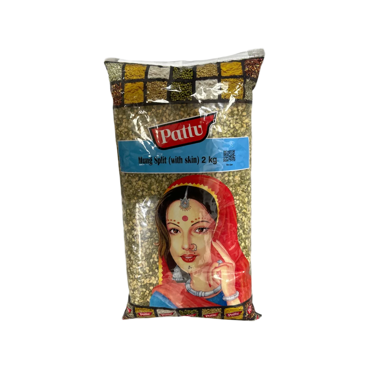 Pattu - Mung Dal Split with Skin | 2kg