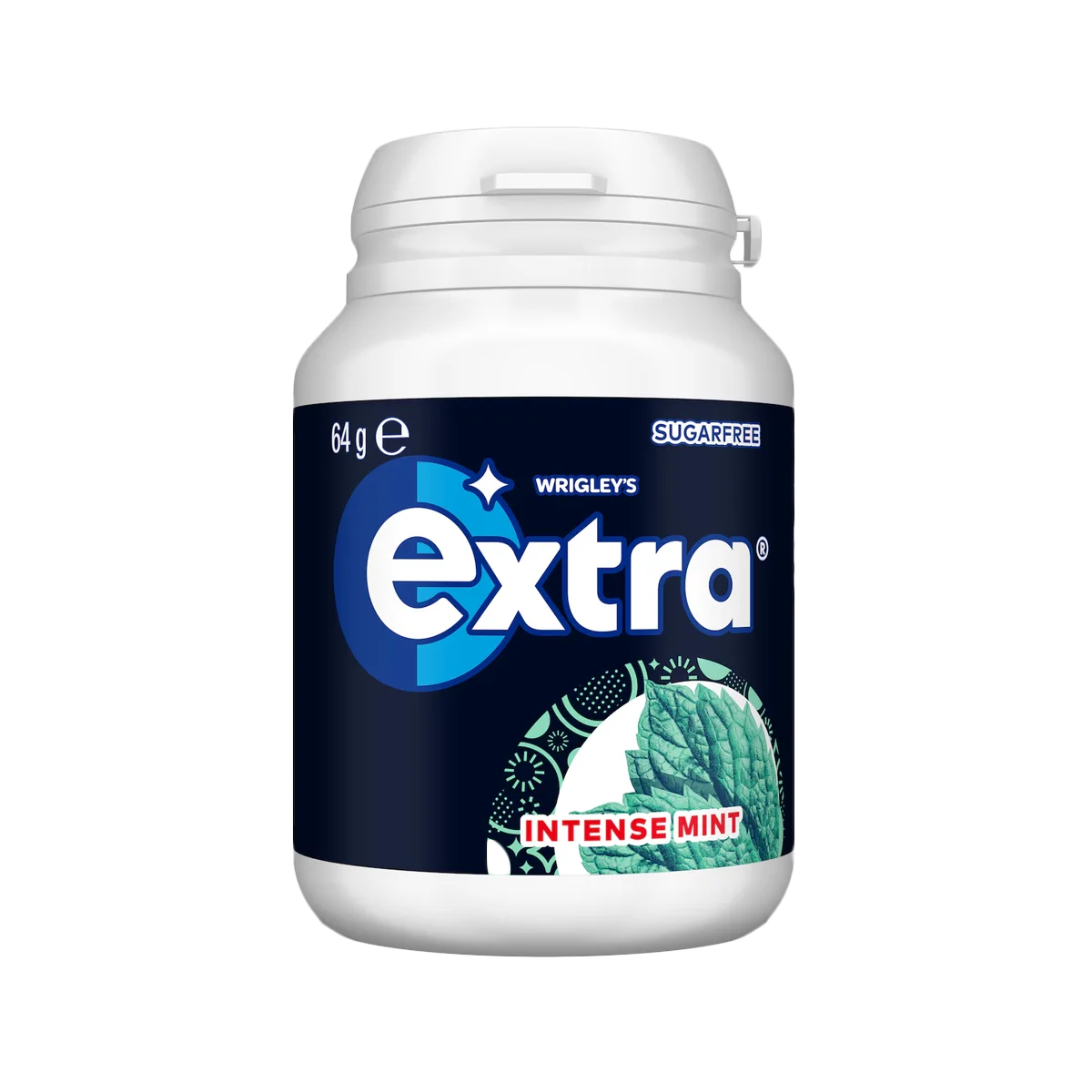 Wrigley’s - Extra Intense Mint Sugar Free Chewing Gum Bottle | 64g