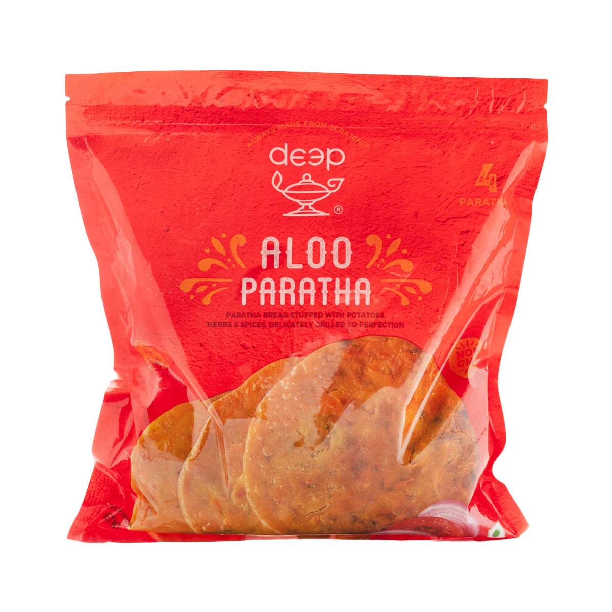 Deep - Homestyle Aloo Paratha | 4 Pcs