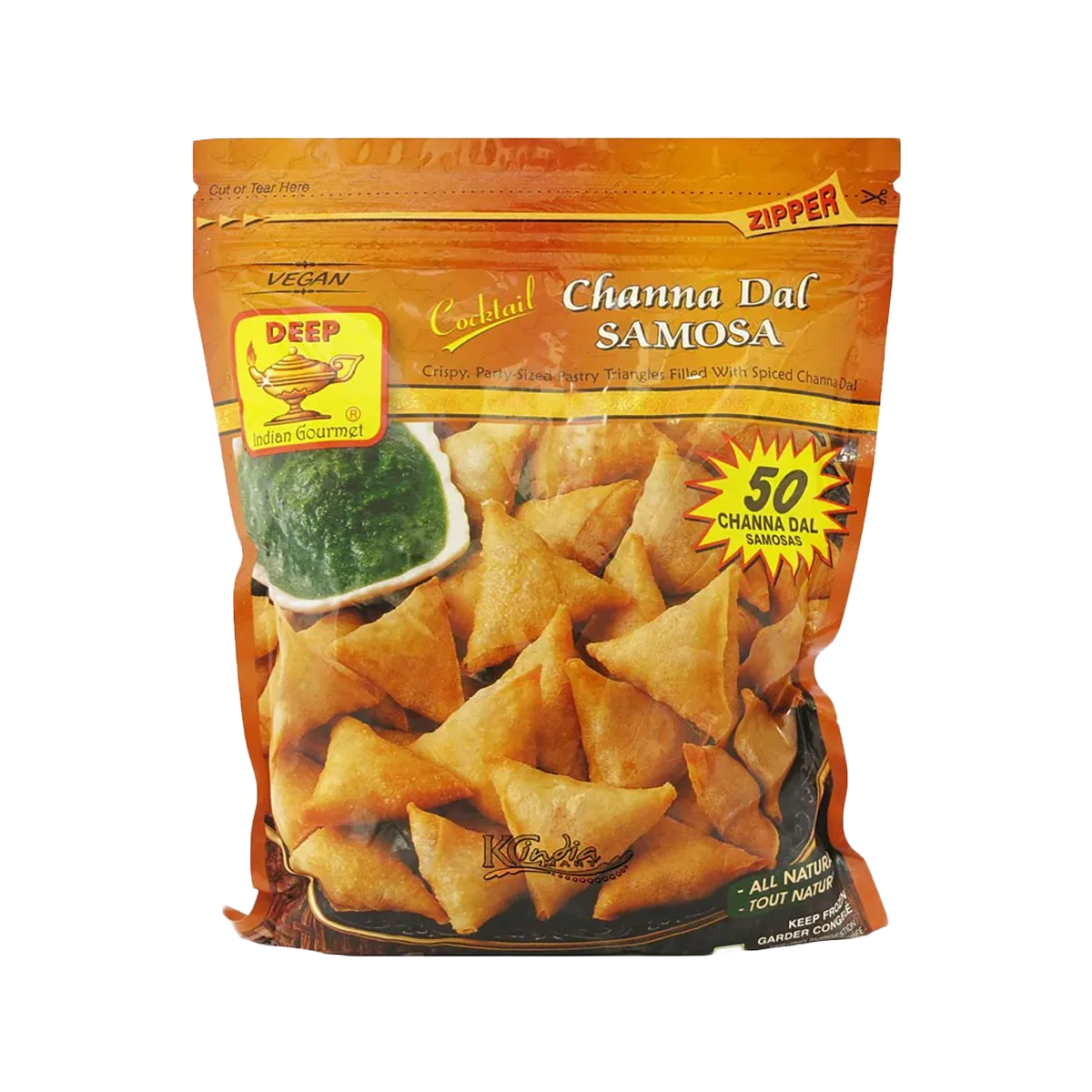 Deep - Channa Dal Cocktail Samosas | 50 Pcs