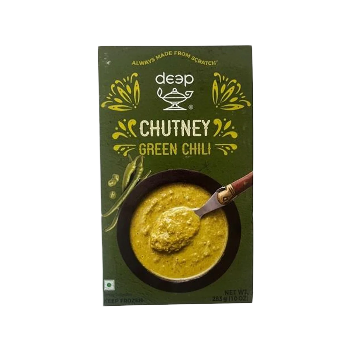 Deep - Green Chilli Chutney Frozen | 283g