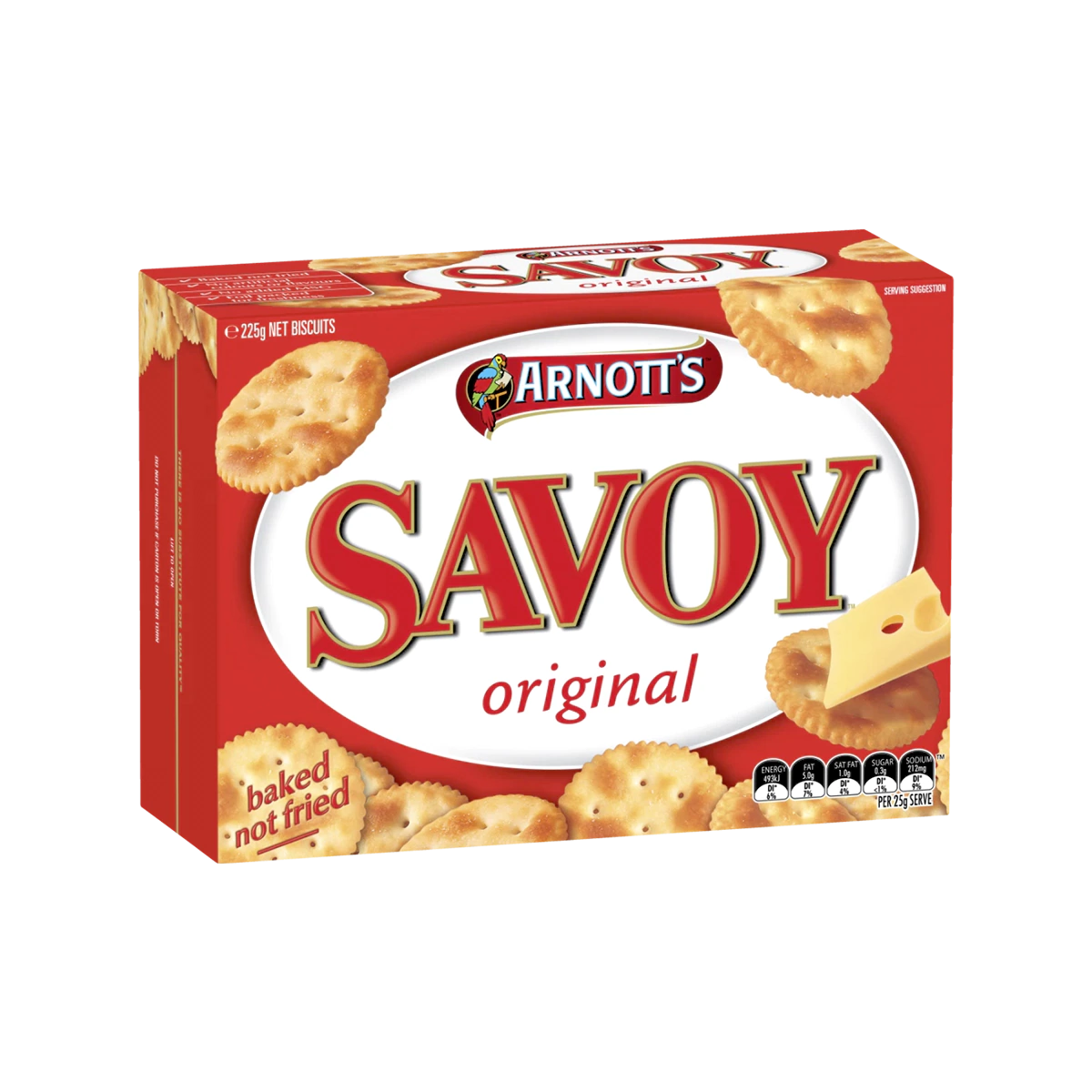 Arnott's - Savoy Crackers Original | 225g