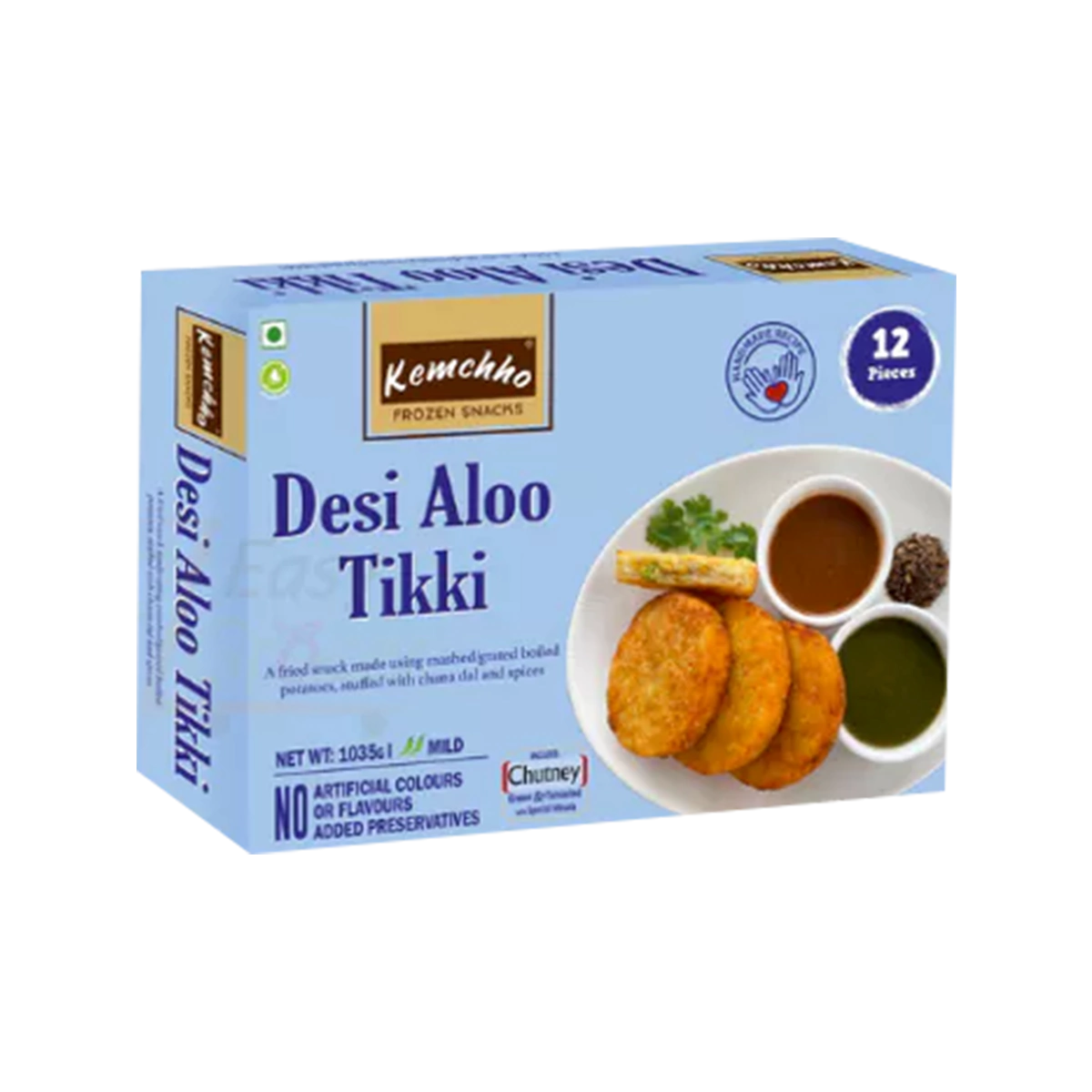 Kemchho - Desi Aloo Tikki | 12 Pcs