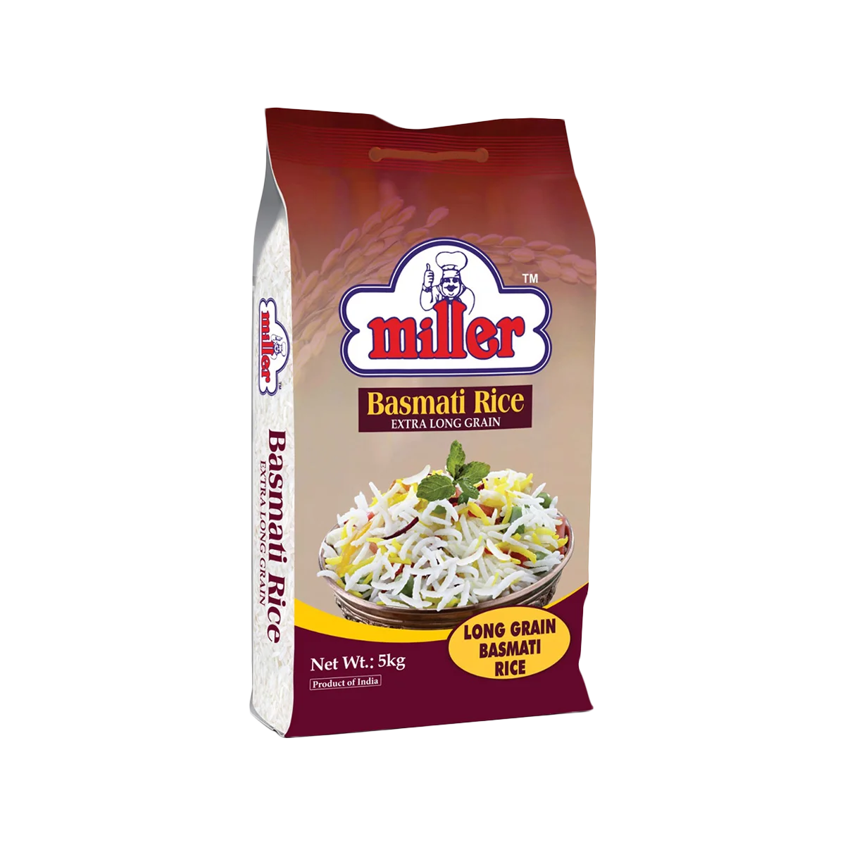 Miller - Basmati Extra Long Grain Rice | 5kg