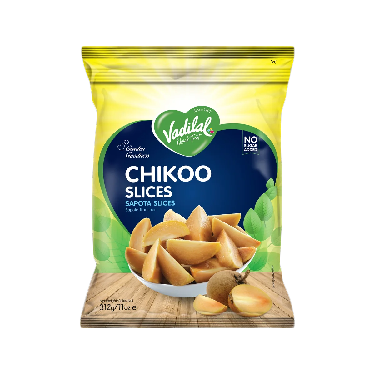 Vadilal - Chikoo Slices Sapota | 312g