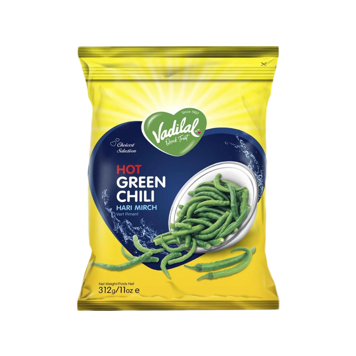 Vadilal - Green Chilli Hari Mirchi | 312g