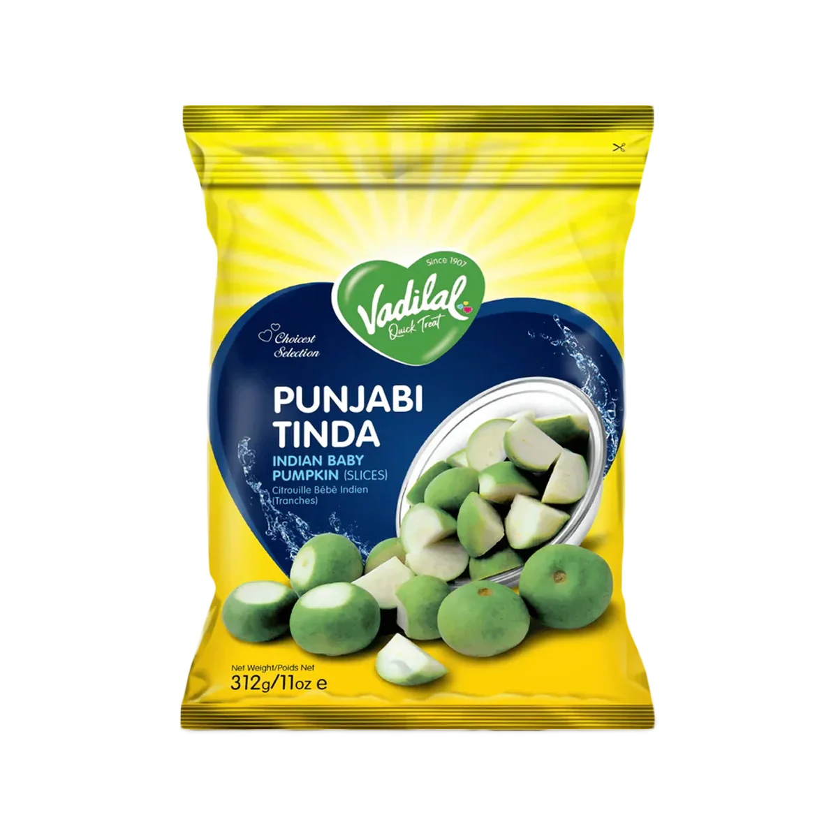 Vadilal - Punjabi Tinda Indian Baby Pumpkin | 312g