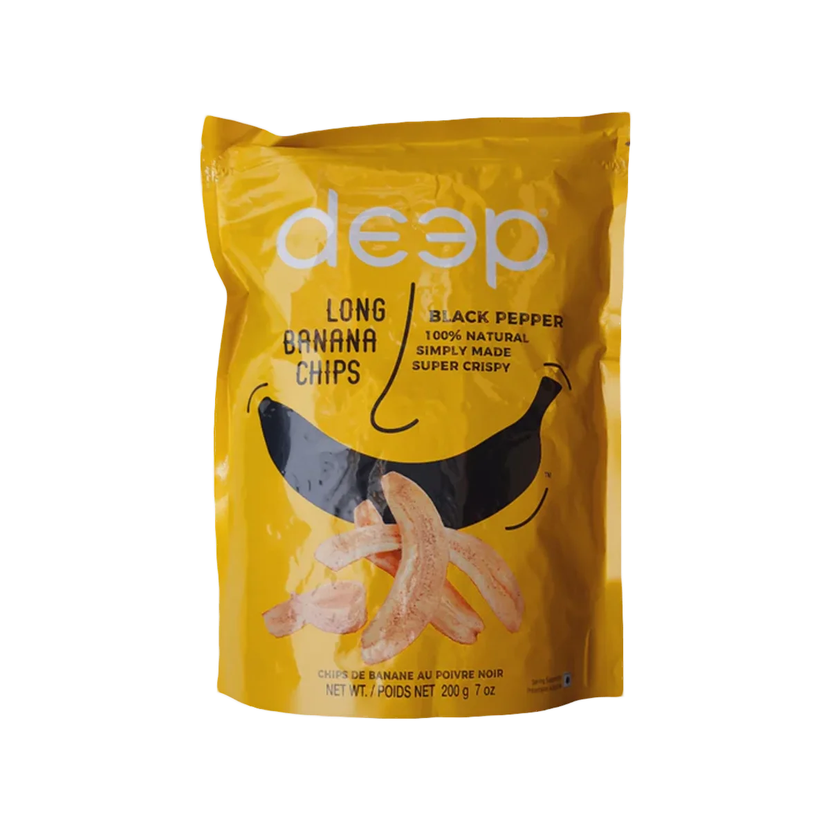 Deep - Long Banana Chips Black Pepper | 200g