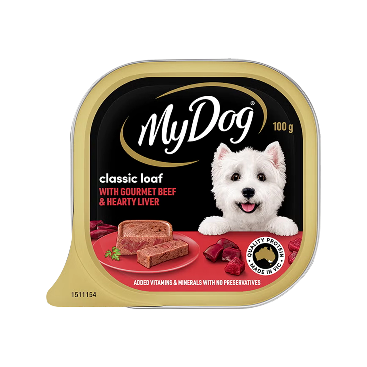 My Dog - Classic Loaf with Gourmet Beef & Hearty Liver | 100g