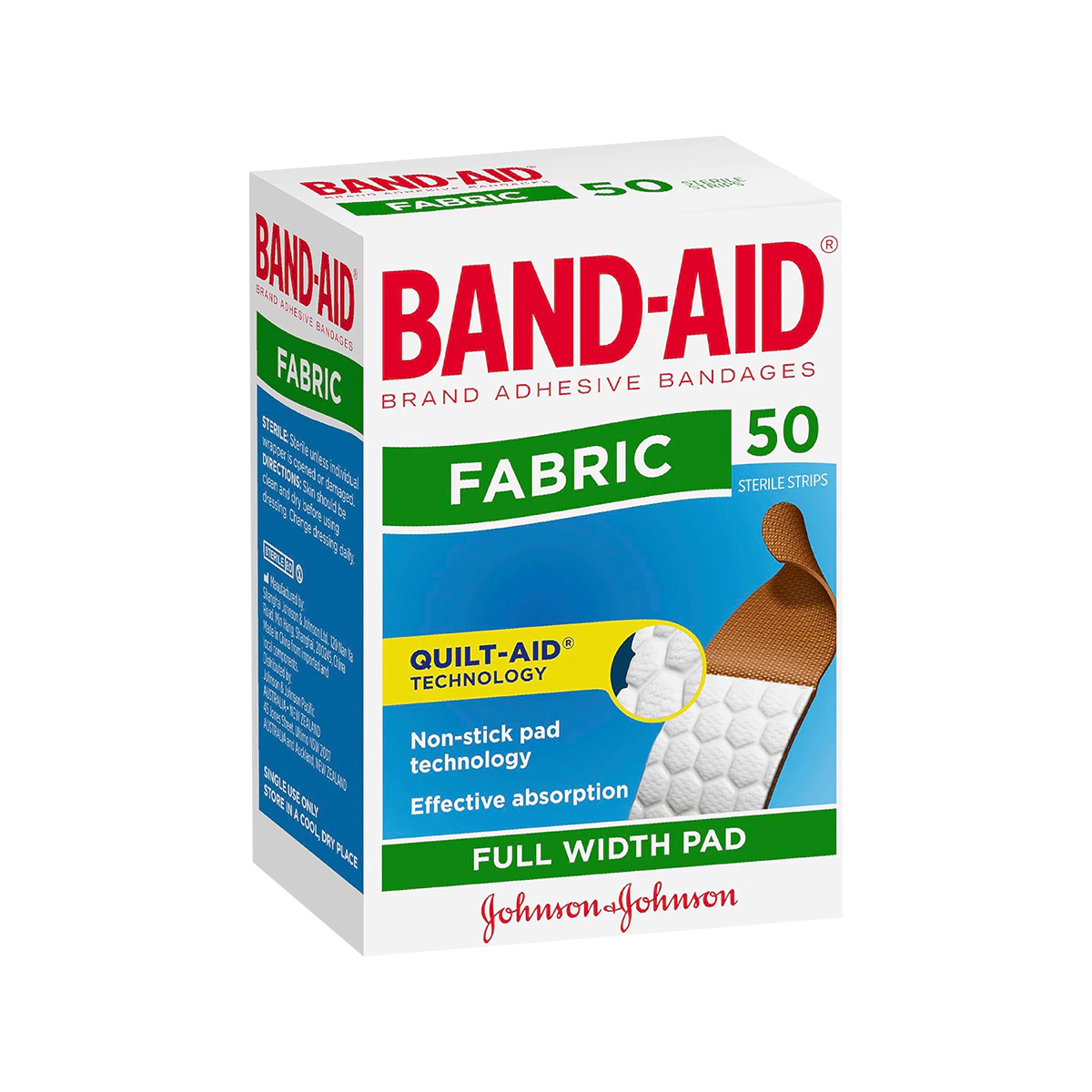 Johnson & Johnson - Band Aid Fabric | 50 Pack