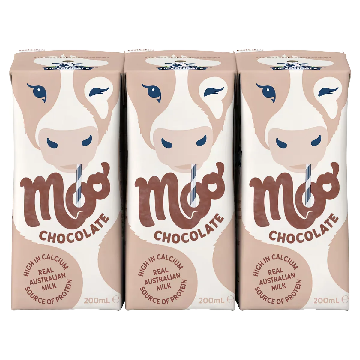 Devondale - Moo Chocolate Milk 200mlX6 | 200ml