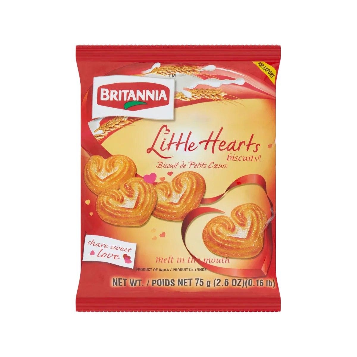 Britannia - Little Hearts Biscuits | 75g