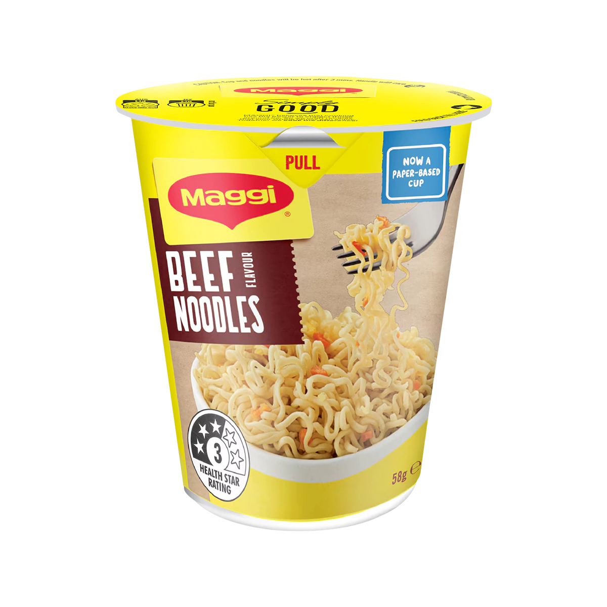 Maggi - Beef Flavour Cup Instant Noodles | 58g