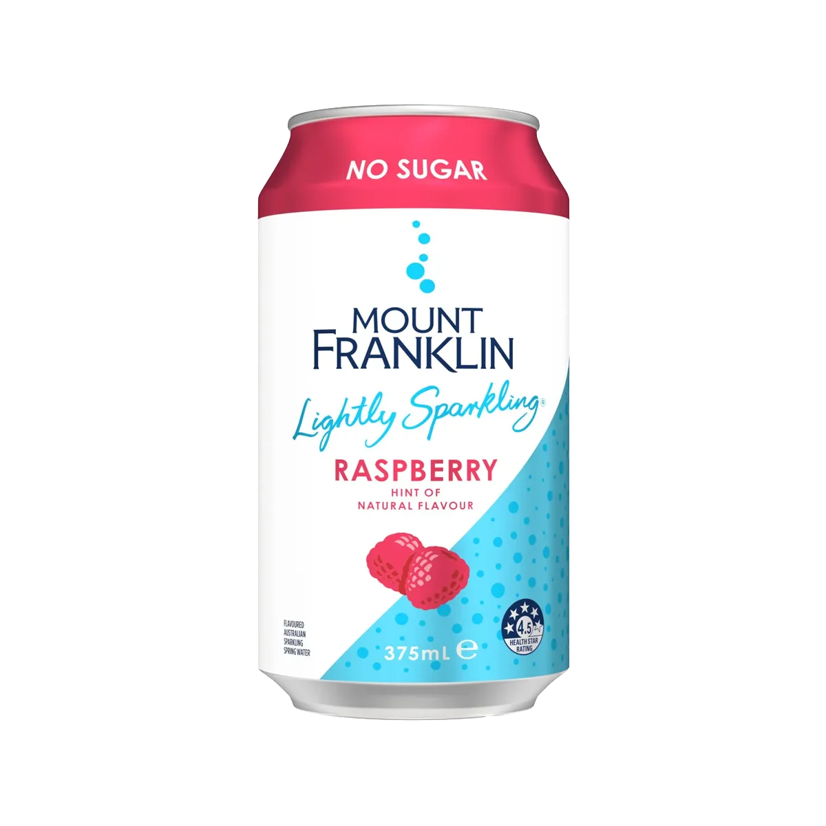 Mount Franklin - Light Sparkling Water Raspberry | 375ml