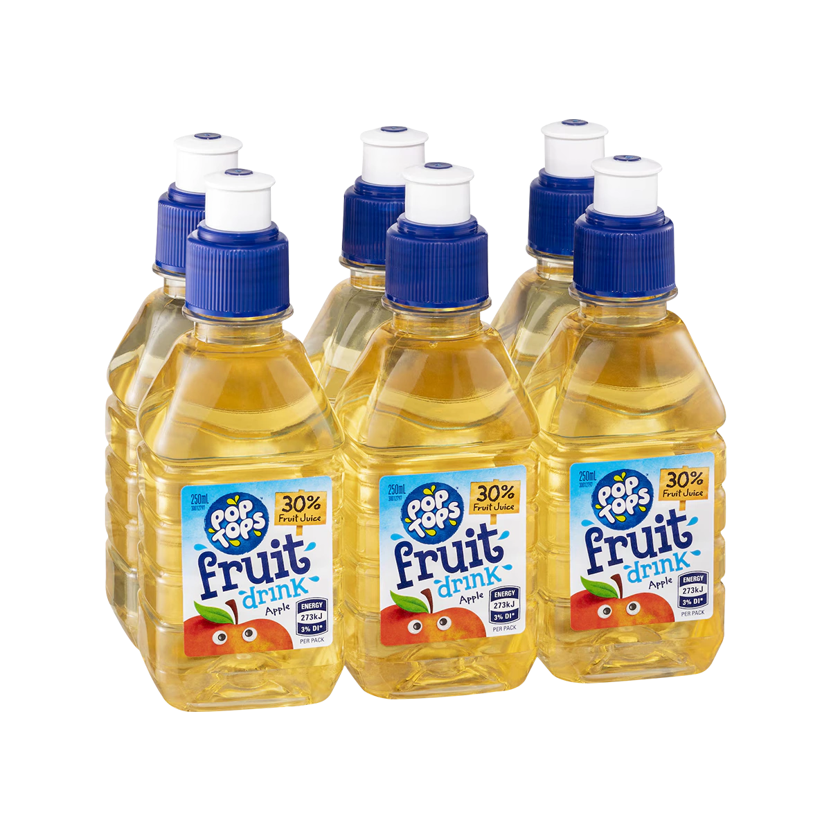 Pop Tops - Apple Juice 250mlx6 | 6 Pack