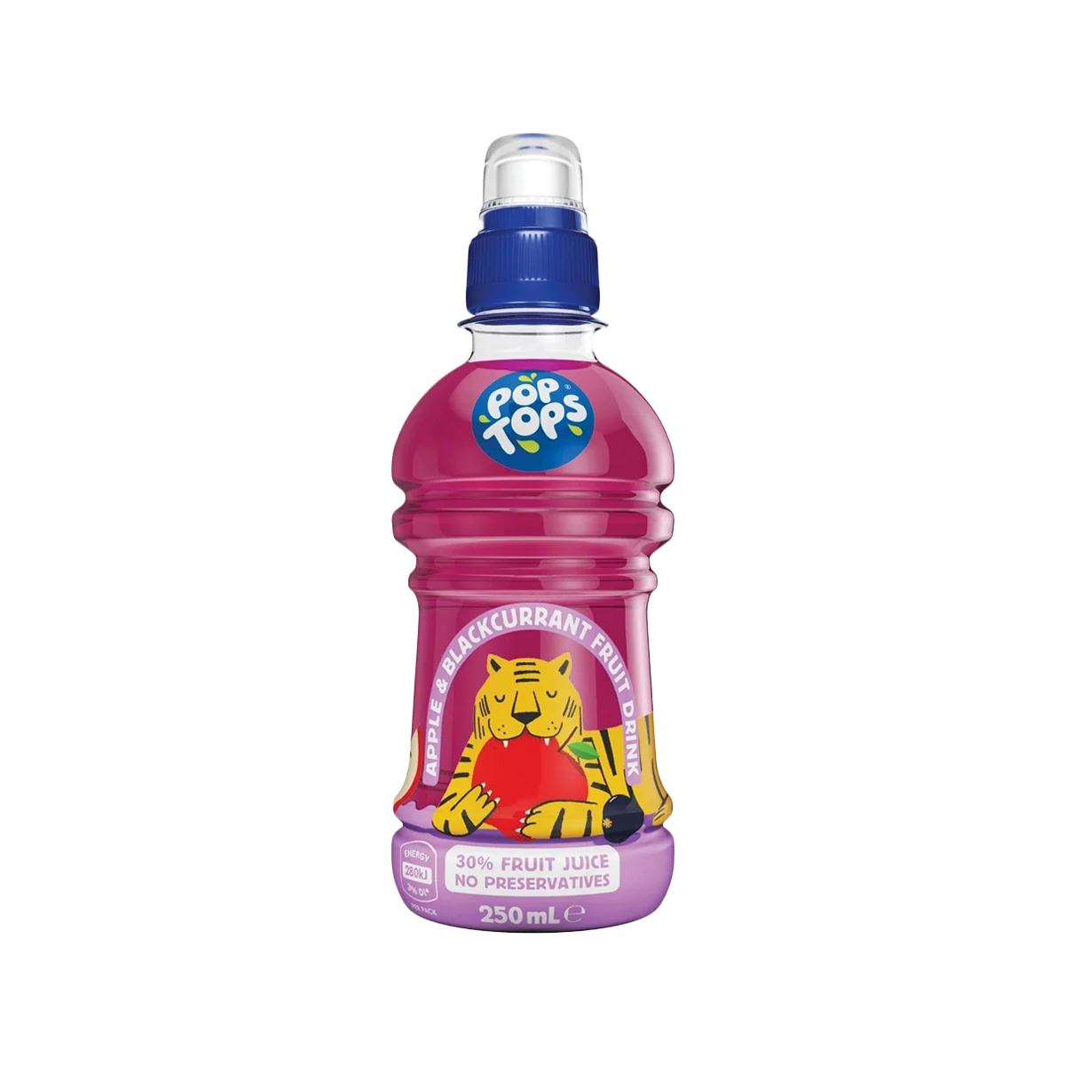Pop Tops - Blackcurrant Juice 250ml | 1 Pack