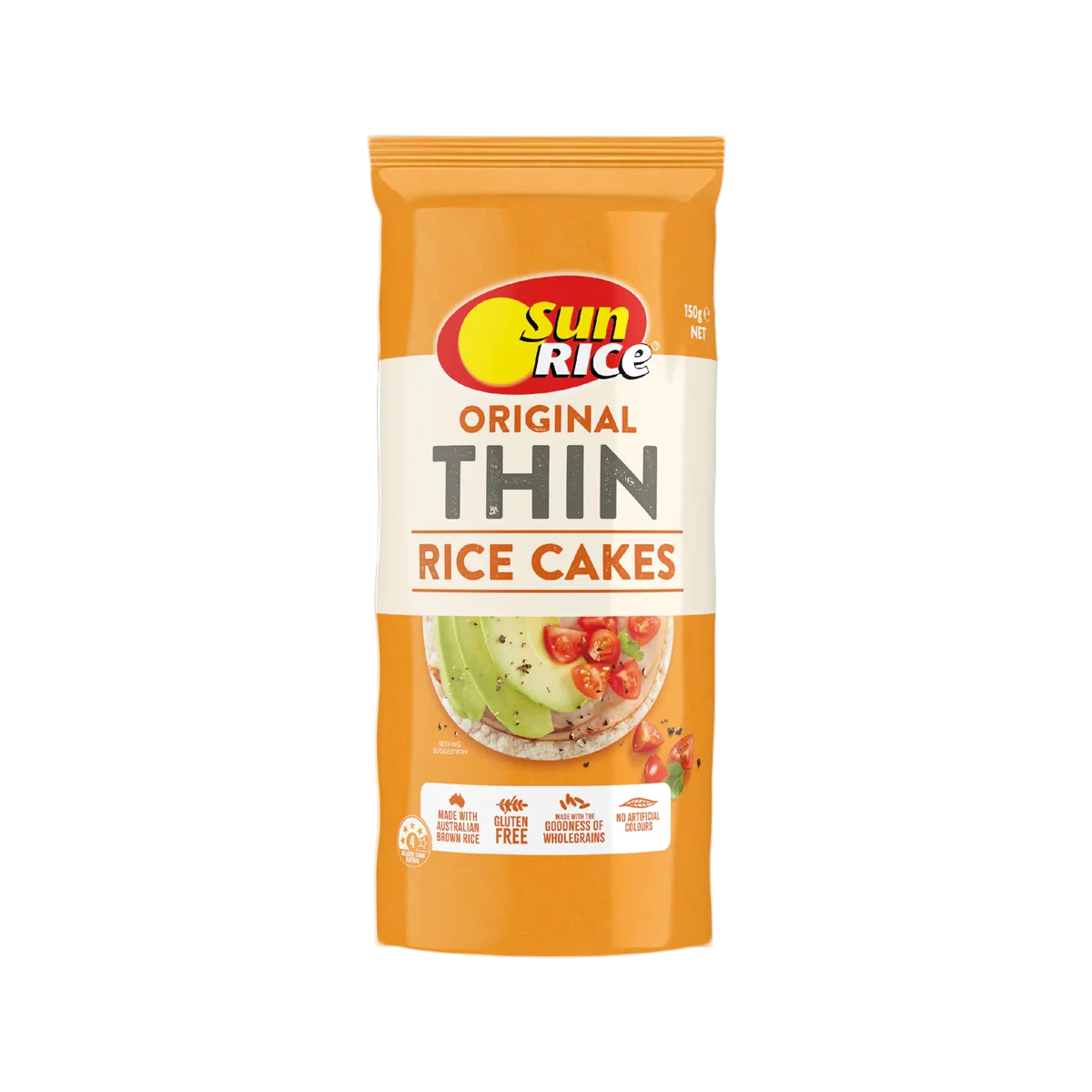 SunRice - Thin Original Gluten Free Rice Cakes | 150g