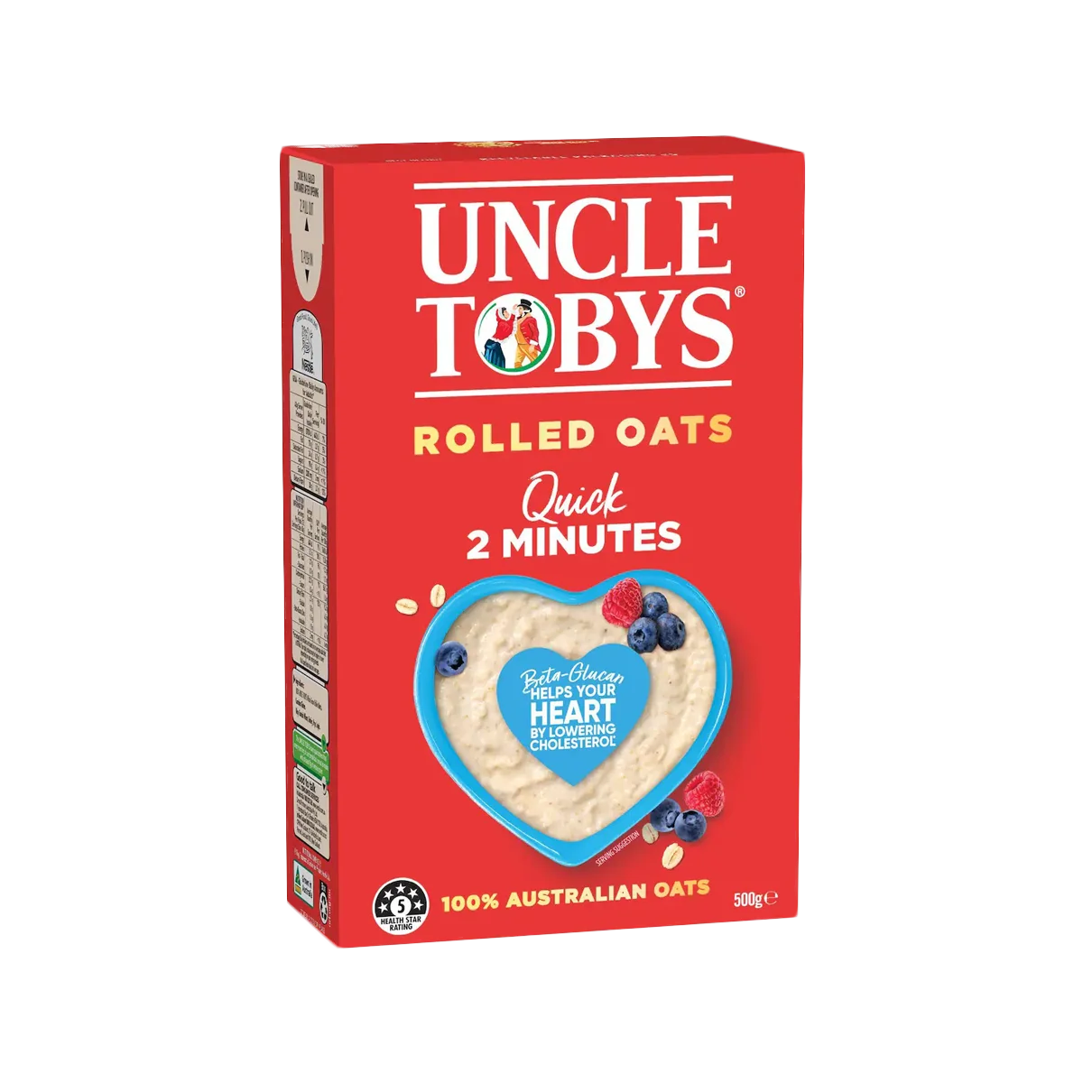 Uncle Tobys - Quick Oats Breakfast Cereal | 500g
