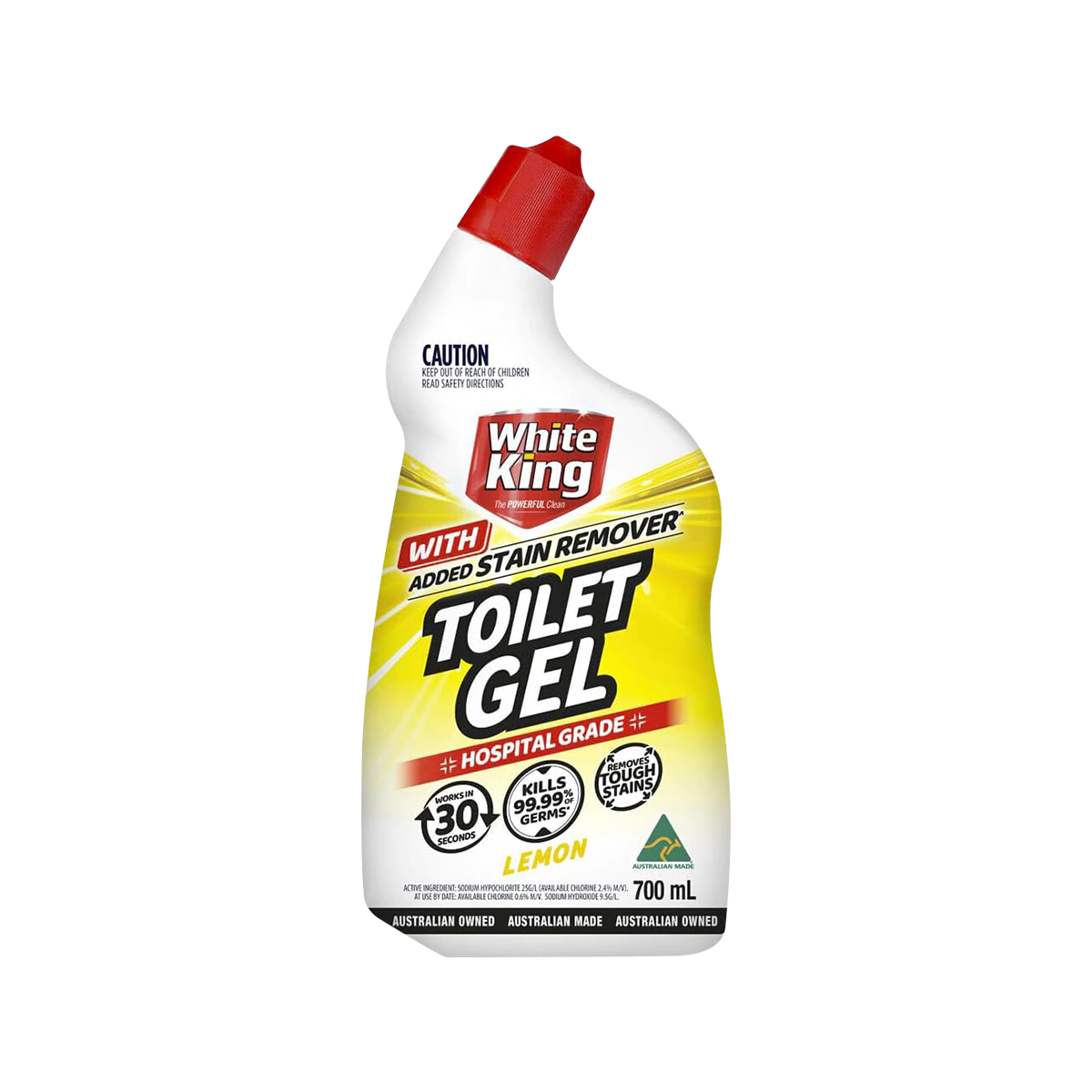 White King - Bathroom Cleaner Gel Lemon | 750ml