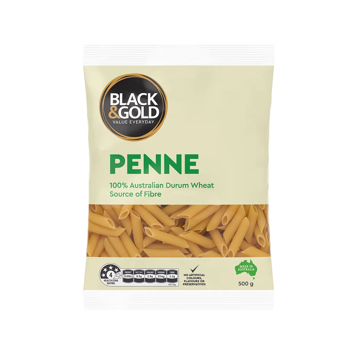 Black & Gold - Penne Pasta | 500g