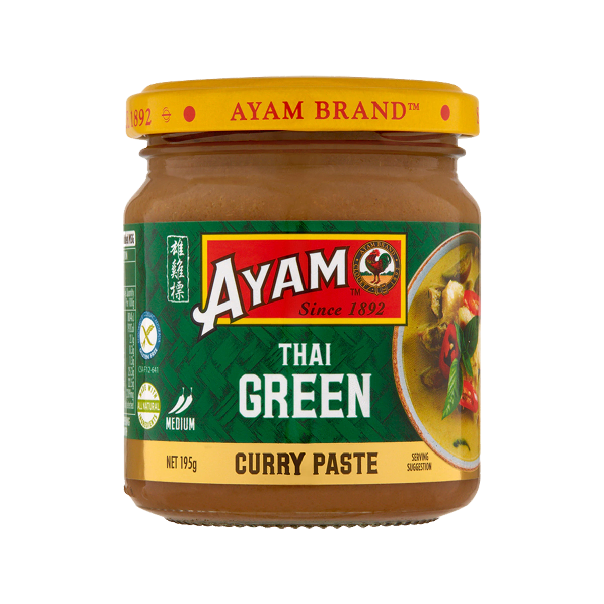 Ayam - Thai Green Curry Paste | 195g