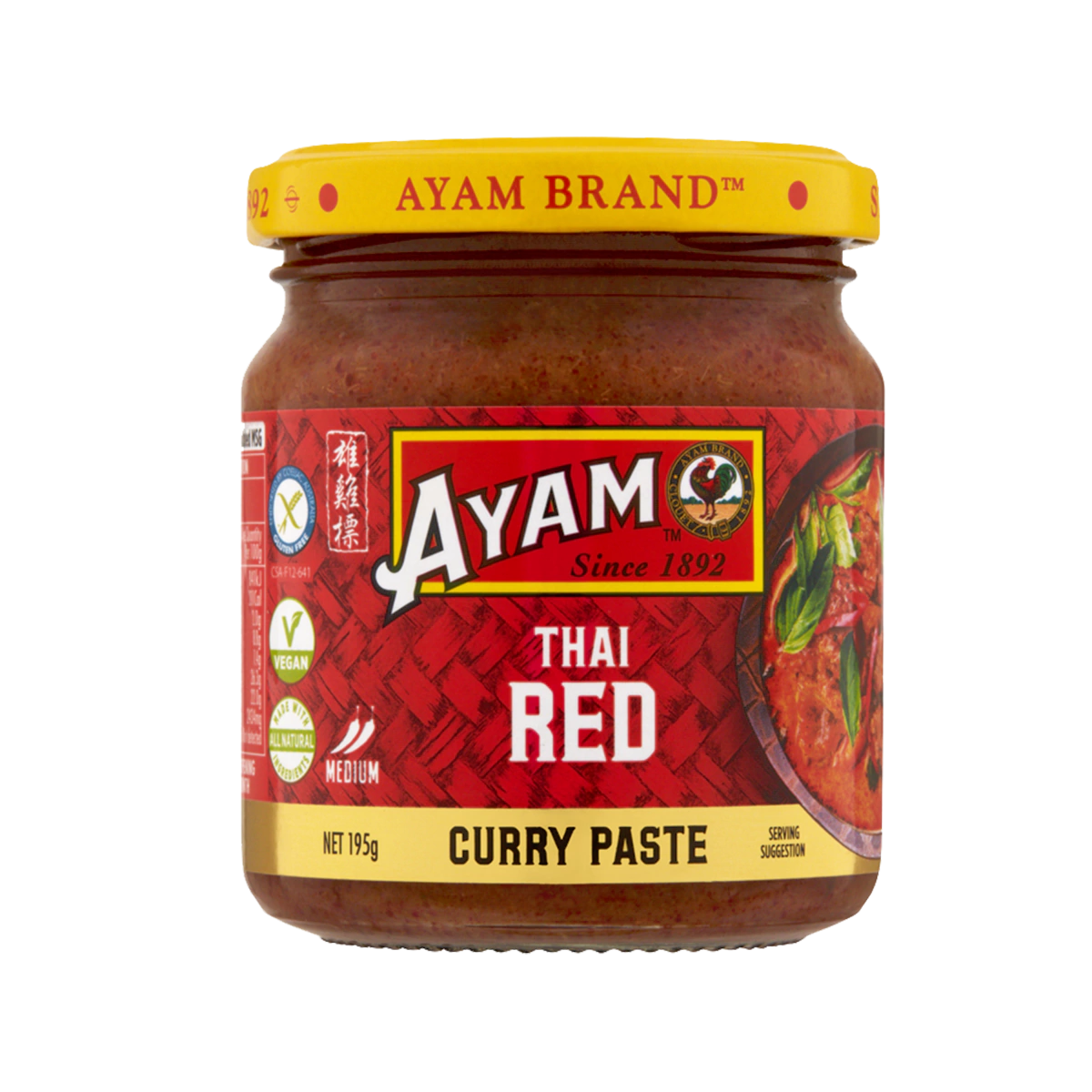 Ayam - Thai Red Curry Paste | 195g
