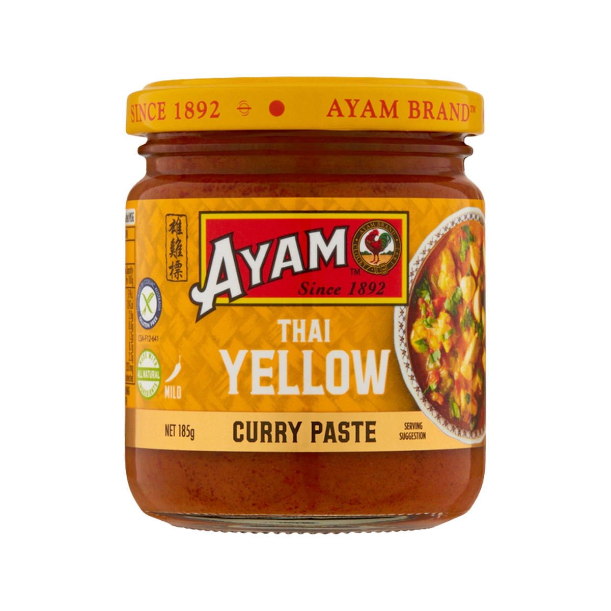 Ayam - Thai Yellow Curry Paste | 185g