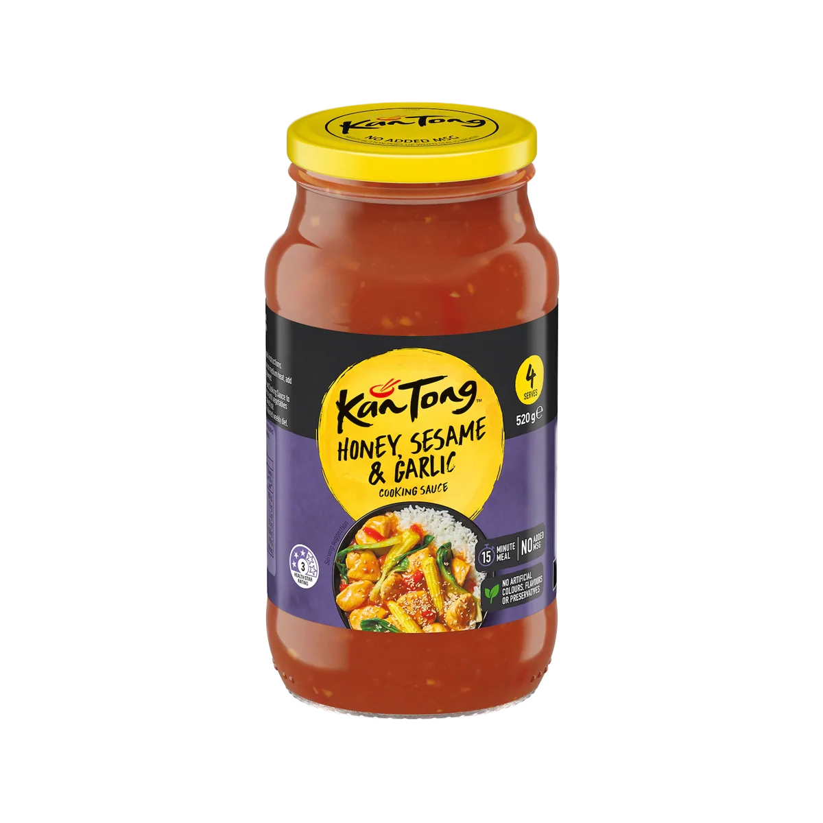 Kan Tong - Honey Sesame & Garlic Cooking Sauce | 520g